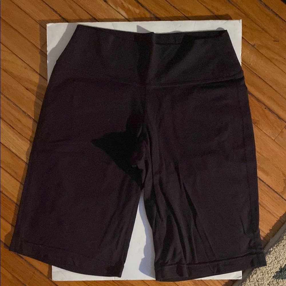 Athleta Black Bermuda Shorts High-Waisted Performance Woman XSmall